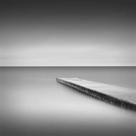 Monochrome Long Exposure Jetty Blyth Uk Getty Images Gallery