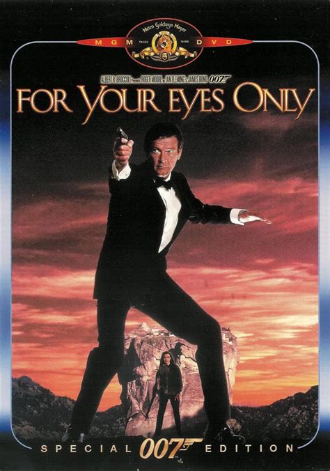 007 James Bond ~ For Your Eyes Only ~ Roger Moore Special Edition Dvd