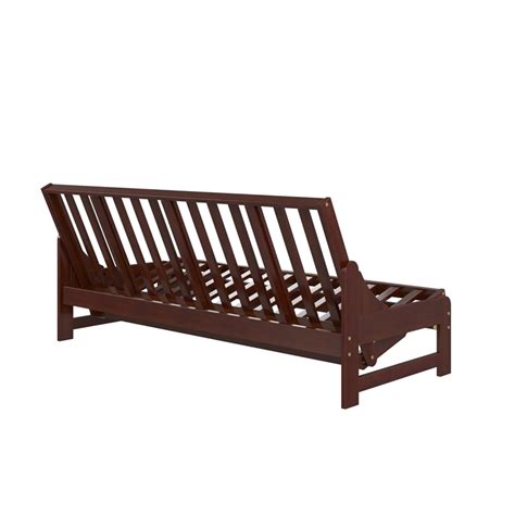 The westfield futon frame welcomes you with warmth and sweetness with its casual sophistication in rich heritage finish. DHP Carlin Wood Futon Frame in Full Size Sofa Bed and ...