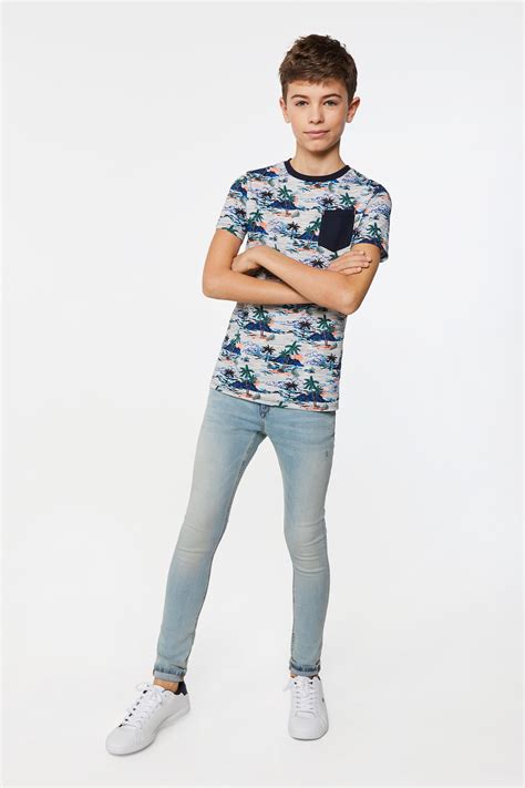 Jungen Ultra Skinny Jeans Mit Greencast Waschung 949654140776 We