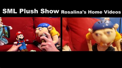 Fun Times With Mario And Jeffy Sml Plush Show Vs Rosalinas Home