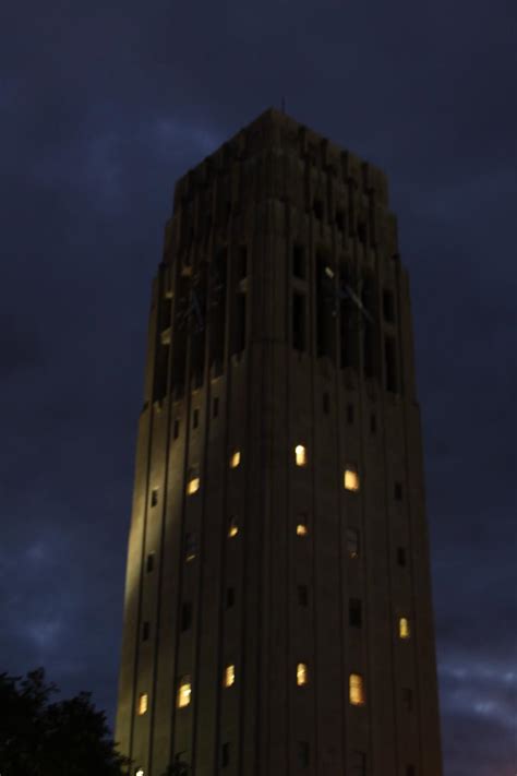 Michigan Exposures The Burton Memorial Tower In September