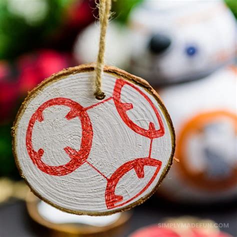 Simply Made Fun Star Wars Christmas Ornaments How To Make Ornaments
