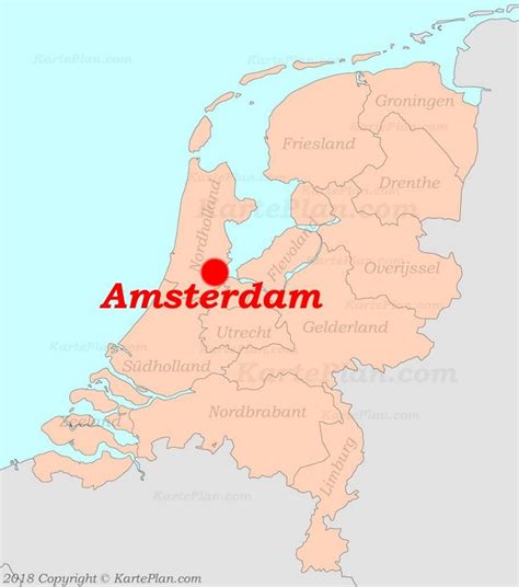 Die nebenstehende karte kannst du gern kostenlos auf deiner eigenen webseite oder reisebericht. Amsterdam auf der Karte von Niederlande