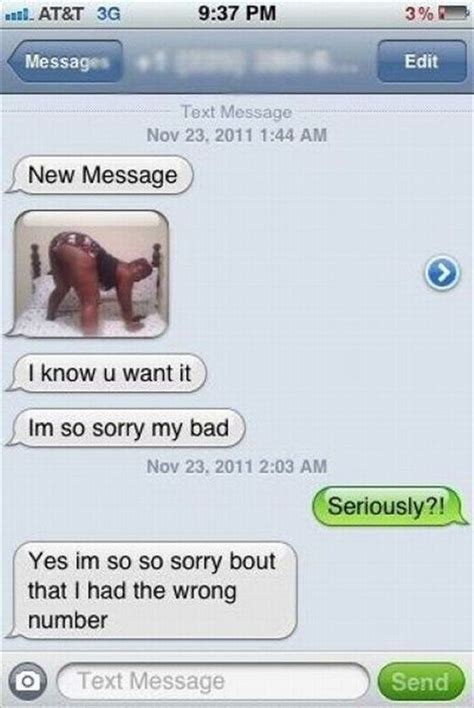 Totally Awkward Wrong Number Texts 26 Pics