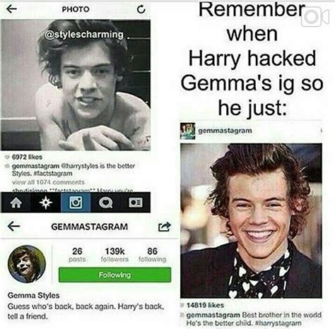 Pin By 🌸vic🌺 On Harry Styles One Direction Memes Harry Styles Funny