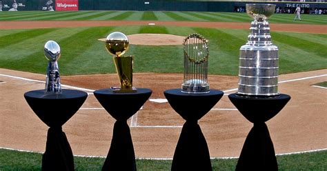 The All Time Best Trophies In Sports Fox Sports