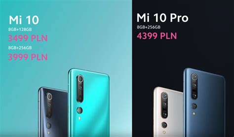 Xiaomi Mi 10 I Xiaomi Mi 10 Pro Debiutują W Polsce Jest Drogo