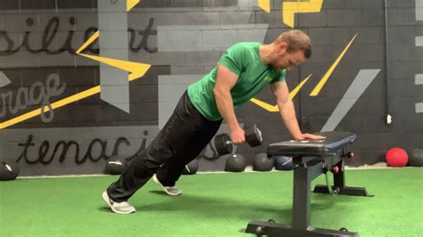 Elevated Plank Row Youtube