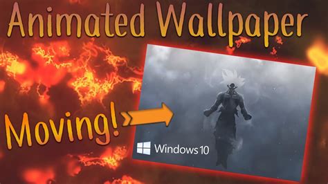 How To Get Animatedmoving Wallpapers For Windows 10 2021 Youtube