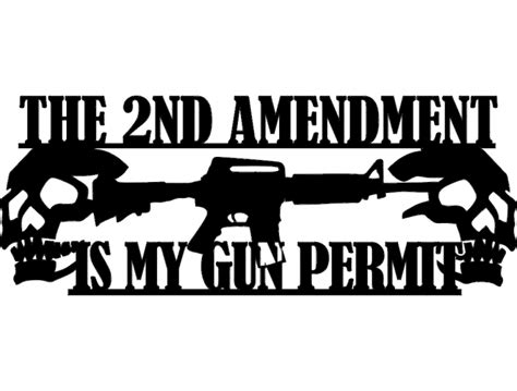 Download Free 2Nd Amendment Svg Gif Free SVG files | Silhouette and
