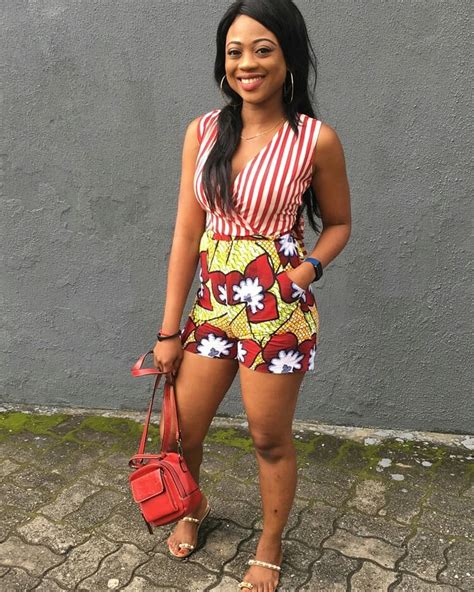 Ankara Playsuits For Trendy Ladies And Teenagers 11 Hottest Styles