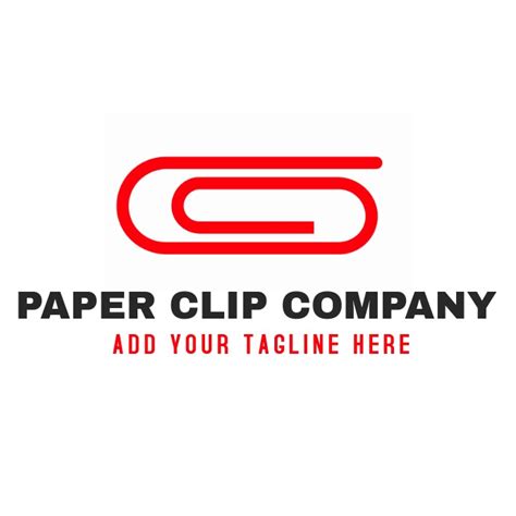 Paper Clip Logo Company Icon Template Postermywall