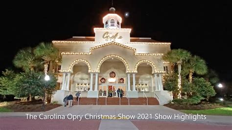 The Myrtle Beach Social Scene At The Carolina Opry Christmas Show