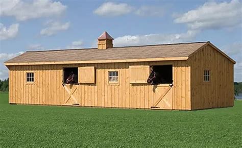 Shed Row Style Barns Prefab Shed Row Barns Horizon Structures