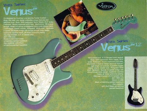 The Squier Venus Commonly Known As Fender Vista