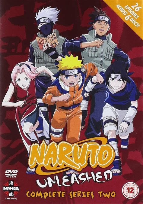 Naruto Unleashed The Complete Series 2 6 Disc Import Cdon