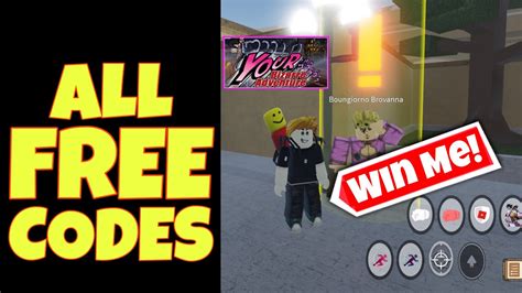 Valid, active and working codes to redeem and get rewards in your bizarre adventure. Your Bizarre Adventure Codes : A Bizarre Day Codes Roblox ...
