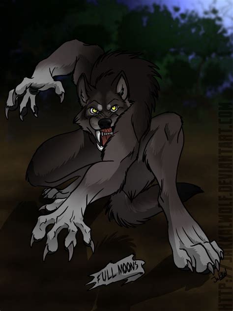 Offstream Commission Werewolf Transformation Pg3 By Jakkalwolf