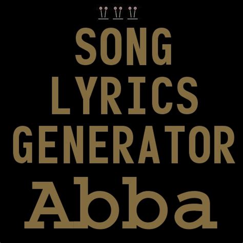 Editor's mix pop rock rap/hip hop country classical. Abba Song Lyrics Generator