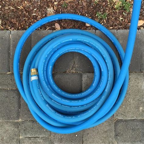 50 X 58 Continental Blue Rubber Water Hose With Swivtech Swivel