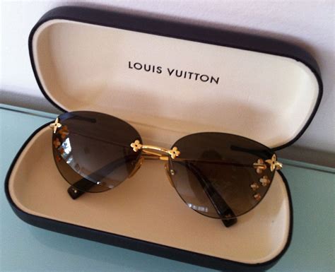 Louis Vuitton Sunglasses Womens Pre Owned Lv Gold And Brown Sun Glasses Gafas De Moda Gafas