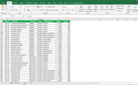 Ventajas De Trabajar Con Tablas En Excel