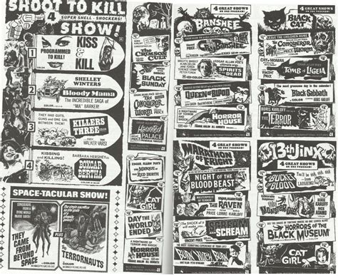 vintage dusk till dawn drive in ads my favorite movies of all time pinterest dusk till