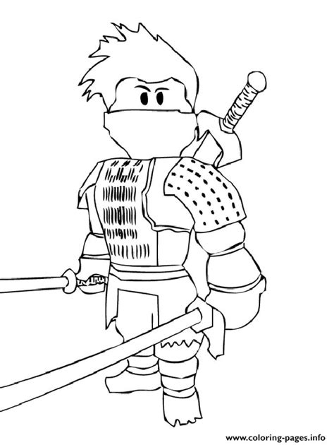 20 Free Printable Roblox Coloring Pages EverFreeColoring Com