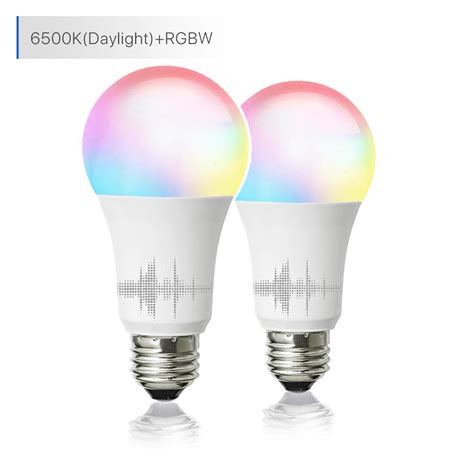 Smart Wifi Light Bulb Led Rgb Color Changing Compatible With Amazon
