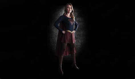 La Serie Supergirl Kara Melissa Benoist Fondo De Pantalla Hd