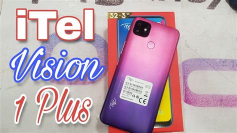 Itel Vision 1 Plus Unboxing And Review Purple 16000 Rs Itinbox Youtube