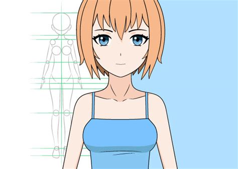 Most anime drawings include exaggerated physical features such as large eyes, big hair and elongated limbs. How to Draw Anime Girl Body Step by Step Tutorial ...
