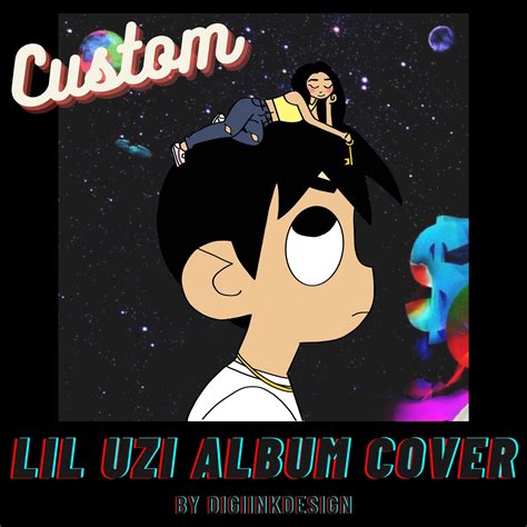 Custom Lil Uzi Album Cover Digital Portrait Etsy