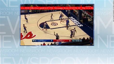 False Missile Alert Interrupts Basketball Game Cnn Video