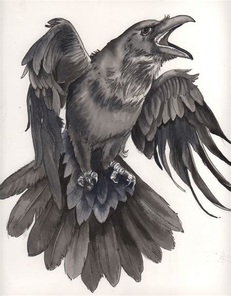 1000 Images About Tattoos Crow Raven On Pinterest