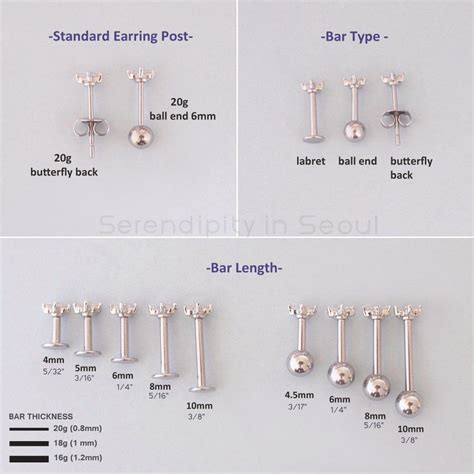 Starburst Cartilage Earring Cartilage Earrings Stud Cartilage Earrings Ear Piercings