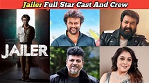 Jailer Movie Full Star Cast And Crew - YouTube