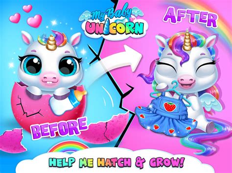My Baby Unicorn Virtual Pony Pet Care And Dress Up Apk 9024 Download