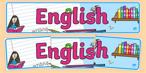👉 Eyfs English Display Banner Teacher Made Twinkl