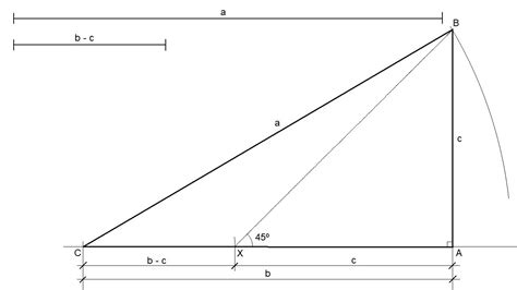 Triángulo Rectángulo Dada Su Hipotenusa Y La Diferencia De Sus Catetos