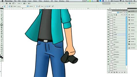 Photoshop Tutorial How To Draw Cartoons In Adobe