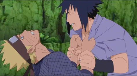 Naruto Vs Sasuke Final Battle Naruto And Sasuke Loses Arm Youtube