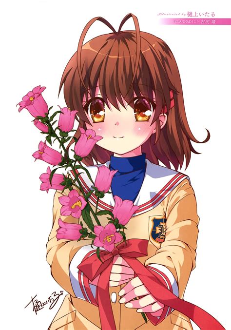 Hinoue Itaru Clannad Furukawa Nagisa Seifuku Yande Re