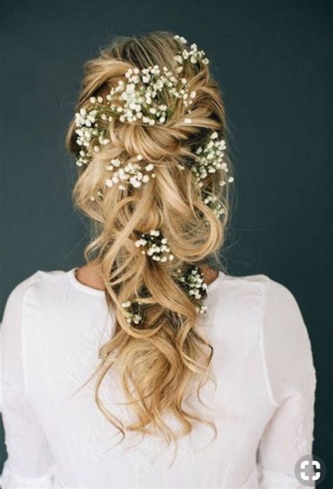 Romantic Wedding Hair Wedding Hair Flowers Wedding Hair And Makeup