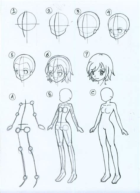 how to draw female anime body ii by arisemutz on deviantart