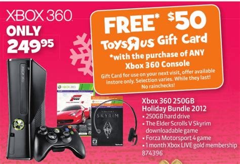 Maybe you would like to learn more about one of these? Toys R Us: Free $50 Gift Card With XBOX 360 Purchase - Hot Canada Deals Hot Canada Deals