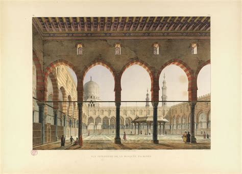 Xavier Pascal Coste 1787 1879 Complex Of Sultan Al Muayyad Shaykh