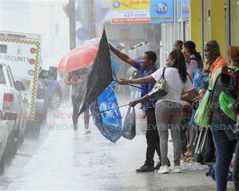 Tobago Trinidad Hit By Rains Rough Seas As Gonzalo Draws Near