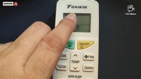 Symbol Daikin Remote Control